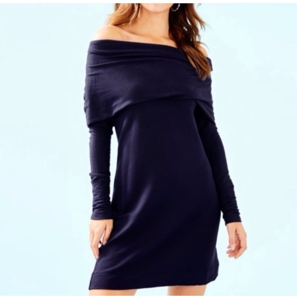 NWT $148 Lilly Pulitzer Belinda Dress True Navy